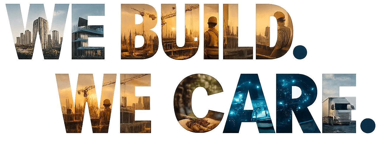 we build. we care